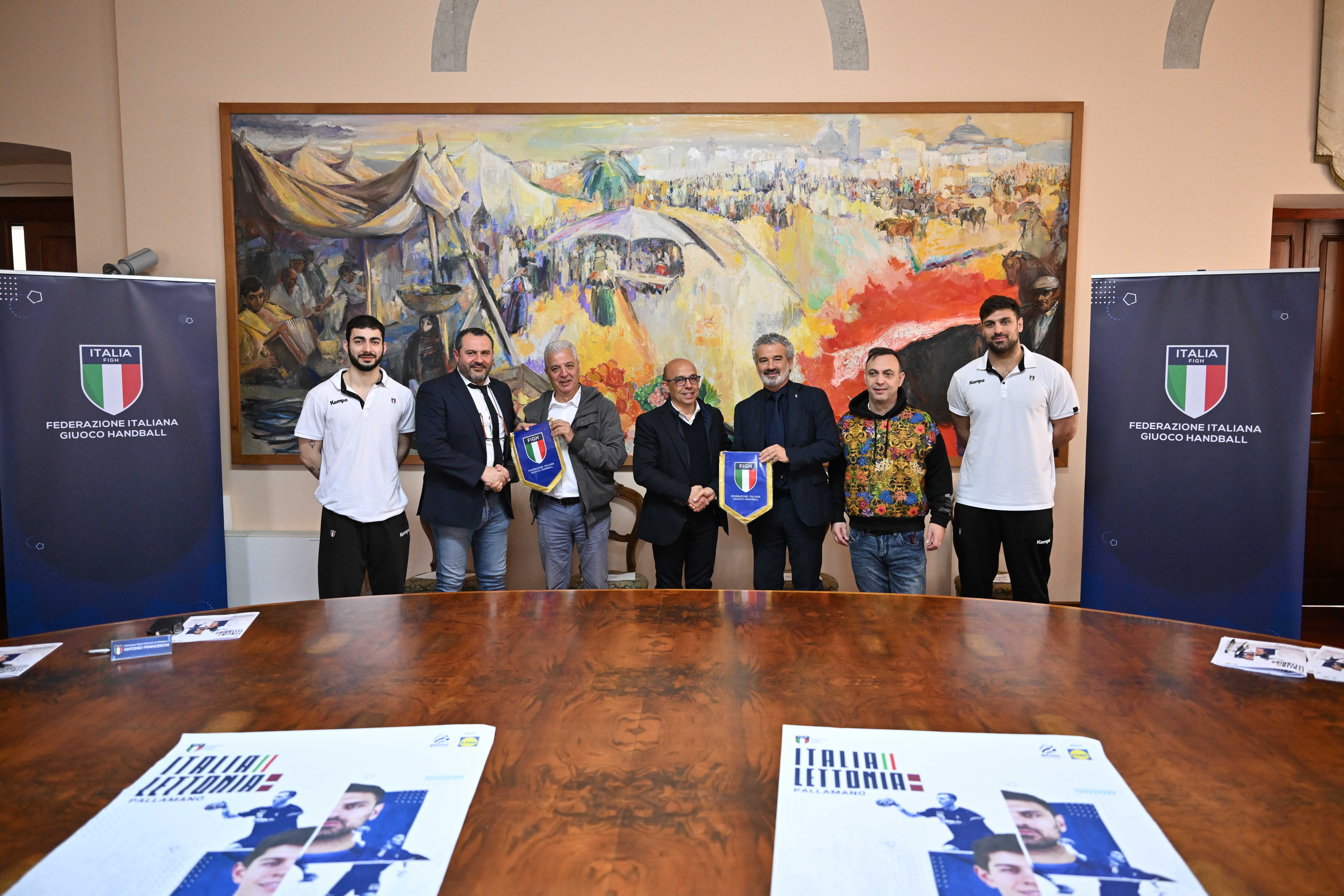 Qualificazioni EHF EURO 2026: presentata a Oristano la gara Italia - Lettonia