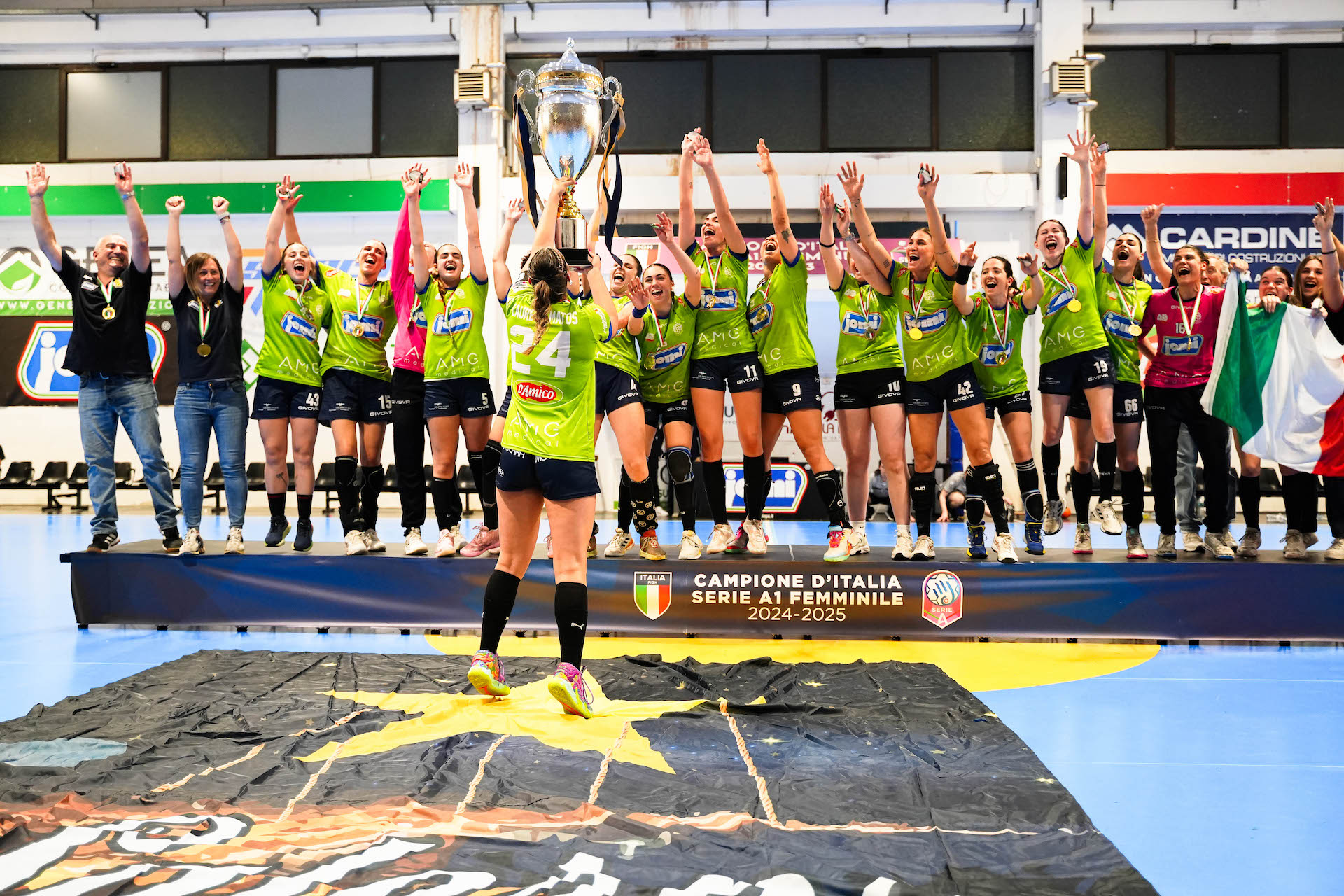 Jomi Salerno campione d'Italia 2024/25